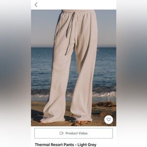 Daily Drills Thermal Light Grey Pants